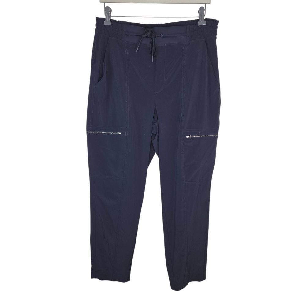Athleta High Road Cargo Pant Size Women's 12 Blue #782659